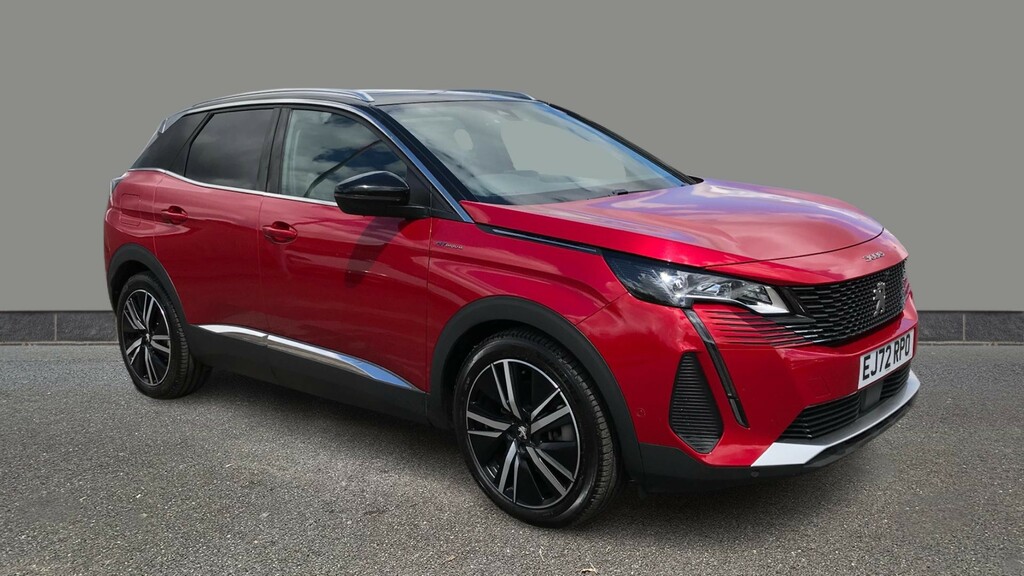 Peugeot 3008 1.6 Hybrid4 300 Gt E-eat8 Red
