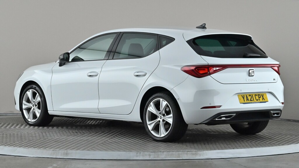 Seat Leon 1.5 Tsi Evo Fr YA21CPX White #4