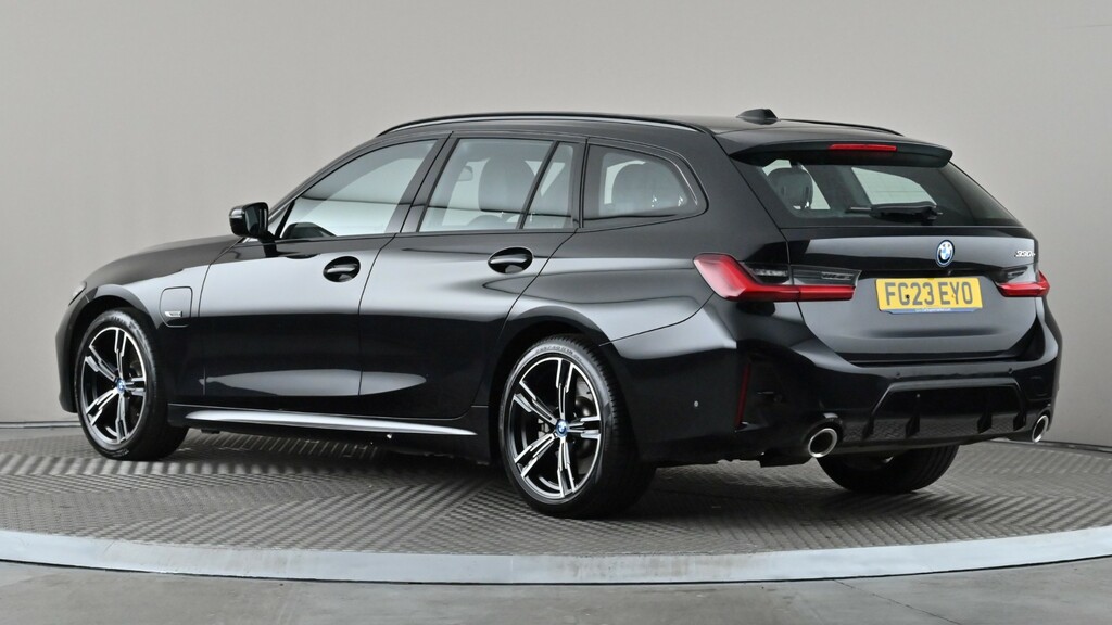 BMW 3 Series 330E M Sport Step FG23EYO Black #4