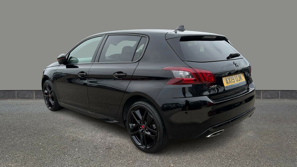 Peugeot 308 1.5 Bluehdi 130 Gt Line AX19UJK Black #4