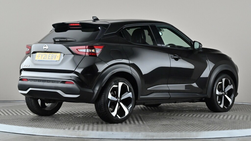 Nissan Juke 1.0 Dig-t 114 Tekna FY21EBV Black #6
