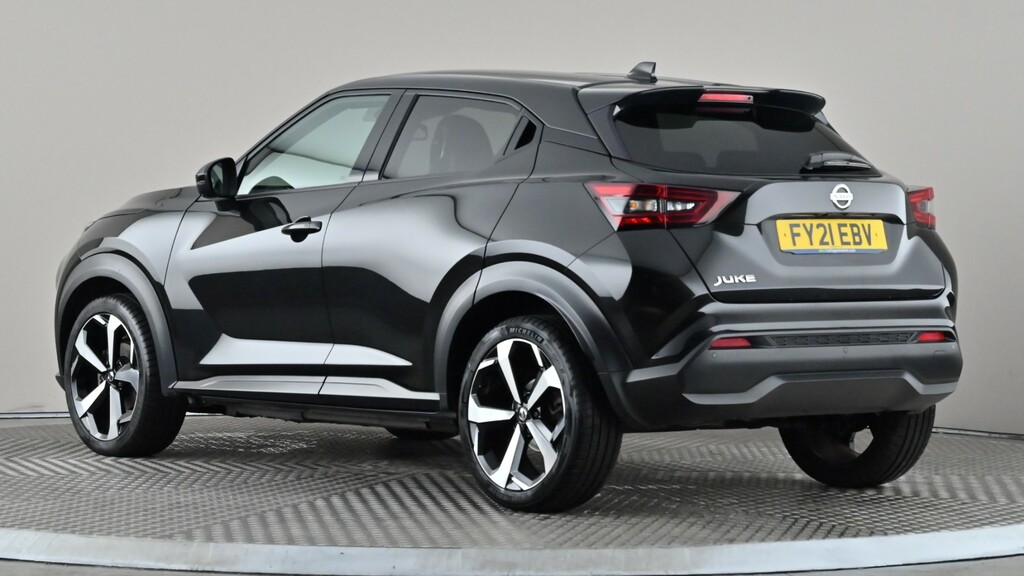 Nissan Juke 1.0 Dig-t 114 Tekna FY21EBV Black #4