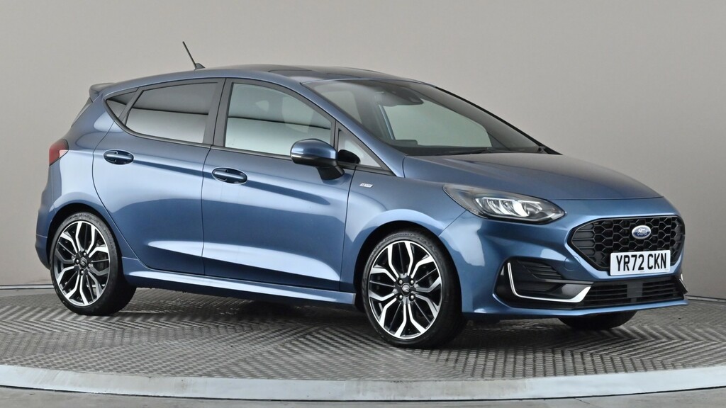 Ford Fiesta 1.0 Ecoboost Hybrid Mhev 155 St-line Vignale Blue