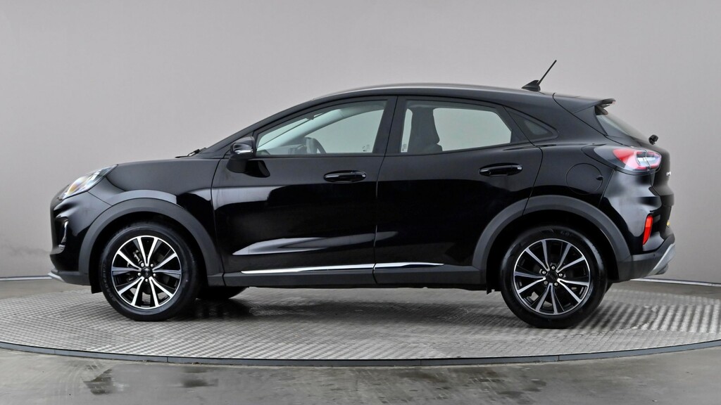 Ford Puma 1.0 Ecoboost Hybrid Mhev Titanium FT23YFG Black #3