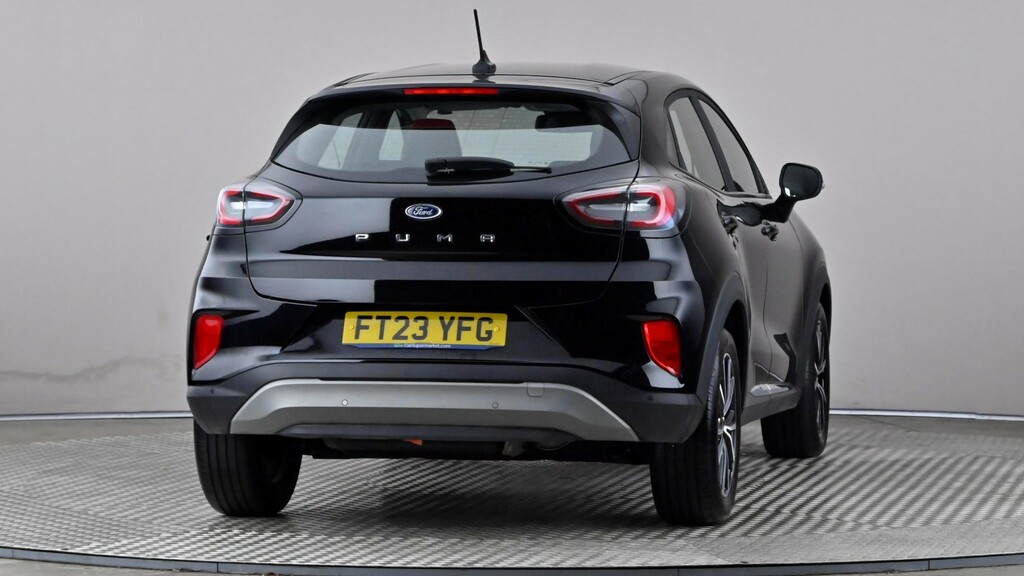 Ford Puma 1.0 Ecoboost Hybrid Mhev Titanium FT23YFG Black #5