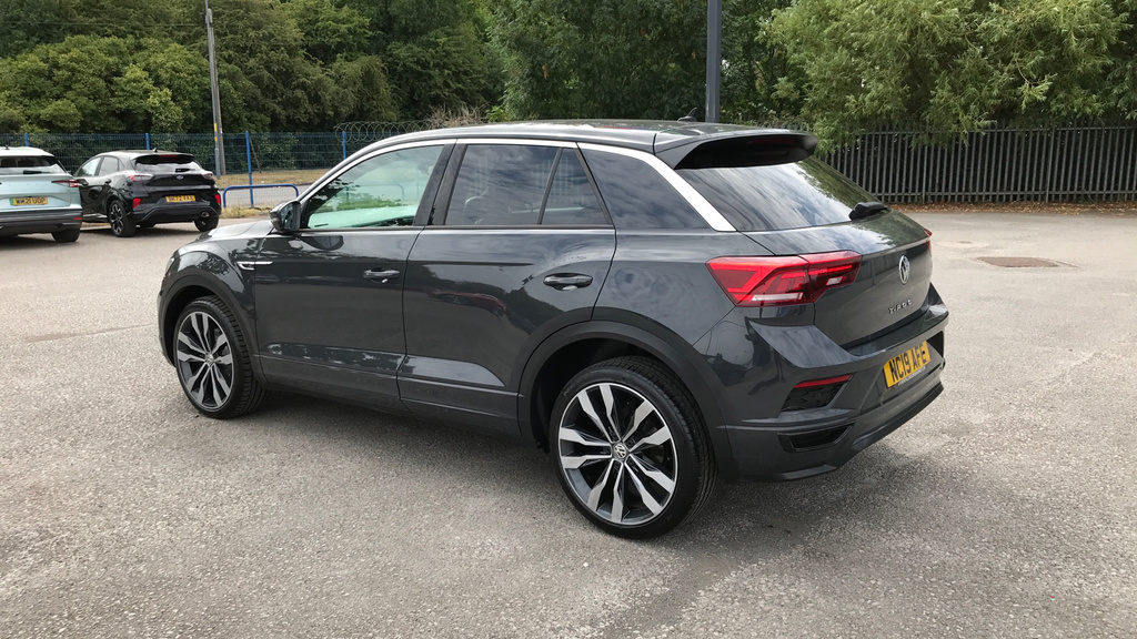 Volkswagen T-Roc 1.5 Tsi Evo R-line Dsg NC19AFE Grey #4