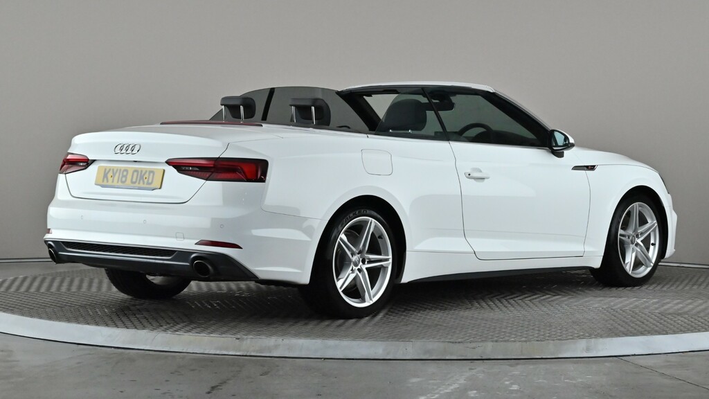 Audi A5 2.0 Tfsi S Line White #6