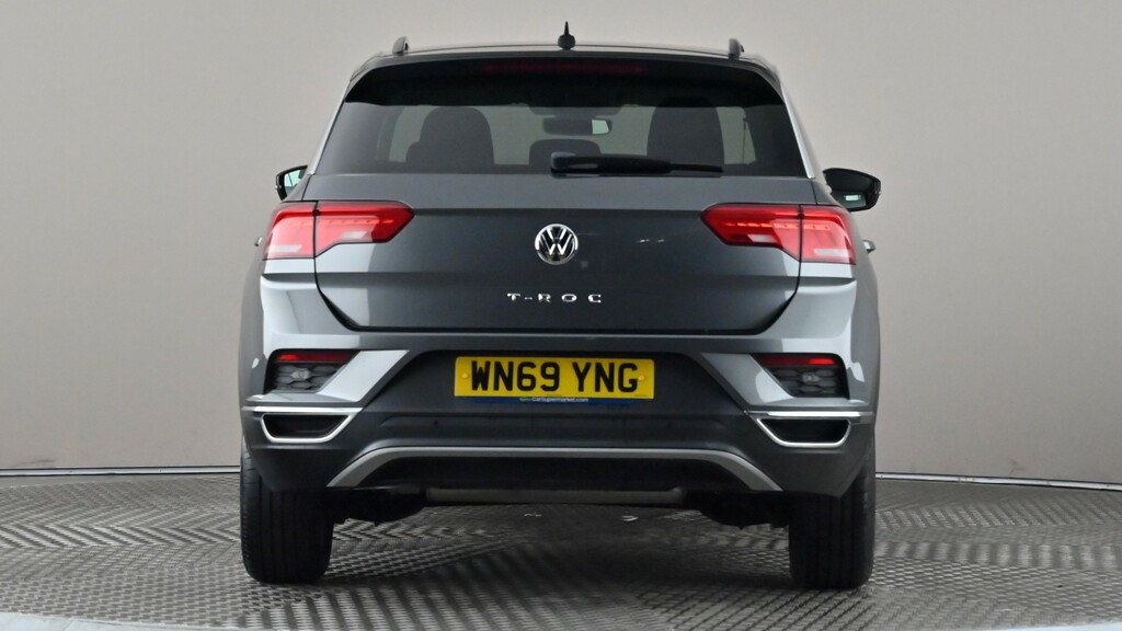 Volkswagen T-Roc 1.5 Tsi Evo Design WN69YNG Grey #5