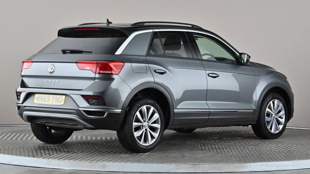 Volkswagen T-Roc 1.5 Tsi Evo Design WN69YNG Grey #6