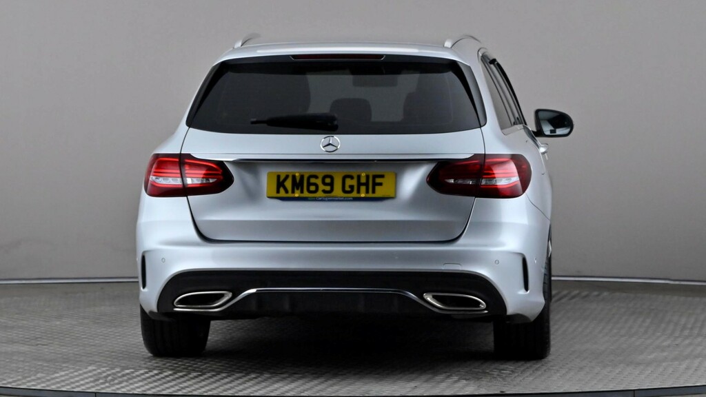 Mercedes-Benz C Class C200 Amg Line 9G-tronic KM69GHF Silver #5