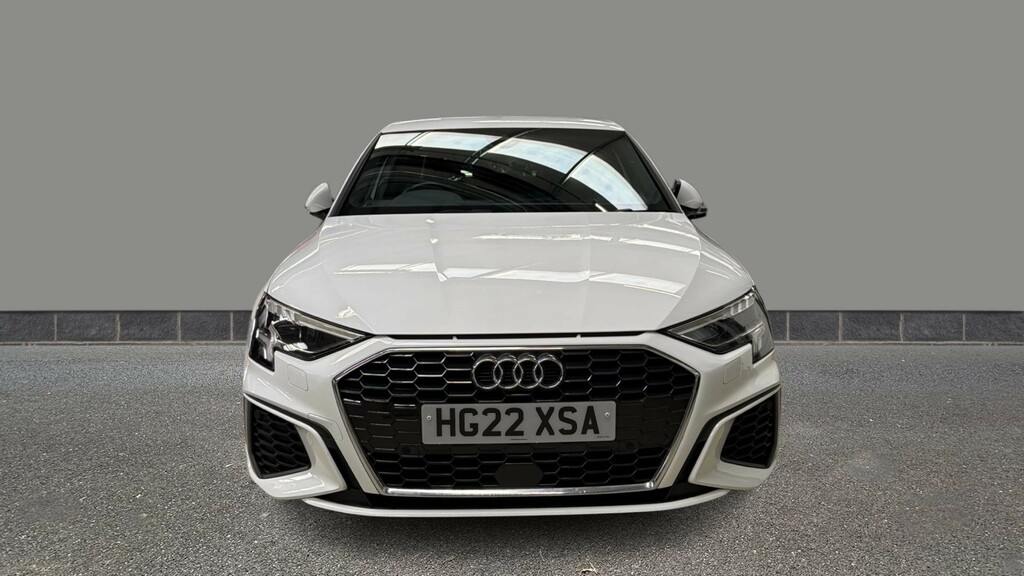 Audi A3 35 Tfsi S Line HG22XSA White #2