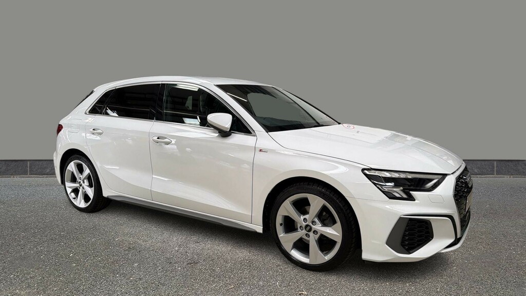Audi A3 35 Tfsi S Line HG22XSA White