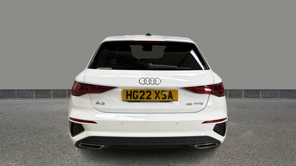 Audi A3 35 Tfsi S Line HG22XSA White #5
