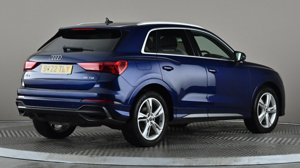 Audi Q3 35 Tdi S Line BV22TLY Blue #6