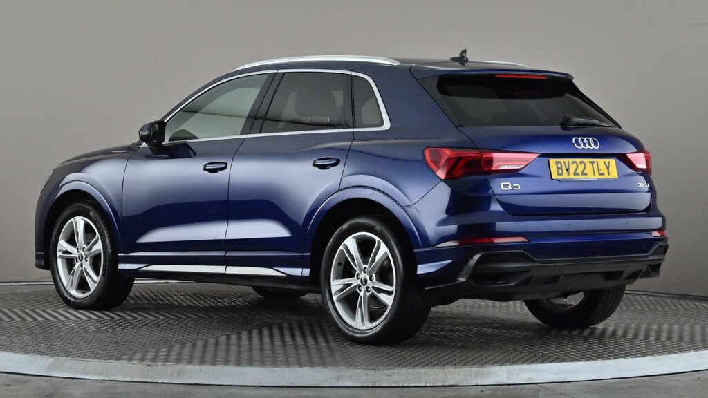 Audi Q3 35 Tdi S Line BV22TLY Blue #4