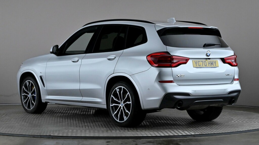 BMW X3 Xdrive20d Mht M Sport Step Plus Pack YC70HMY Silver #4