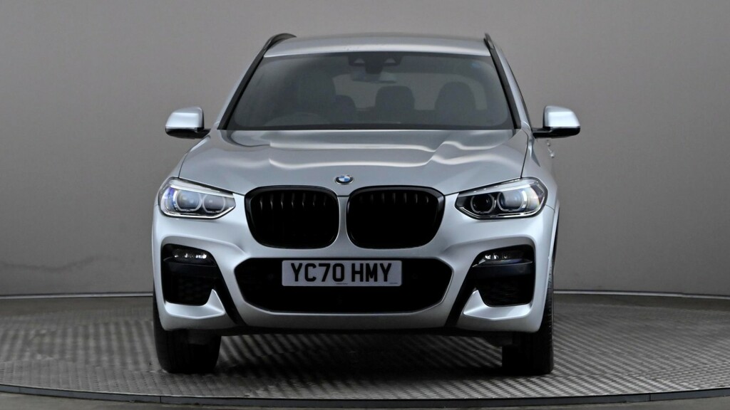 BMW X3 Xdrive20d Mht M Sport Step Plus Pack YC70HMY Silver #2
