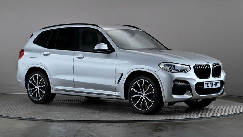 BMW X3 Xdrive20d Mht M Sport Step Plus Pack YC70HMY Silver