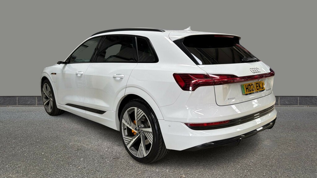 Audi E-tron 300Kw 55 Quattro 95Kwh Vorsprung White #4