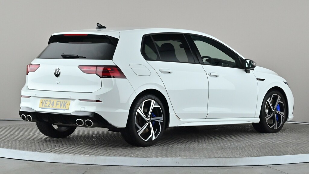 Volkswagen Golf 2.0 Tsi 320 R 4Motion Dsg VE24FVK White #6