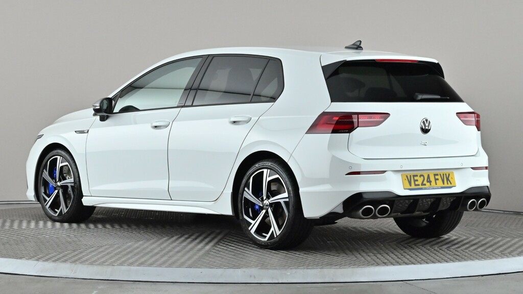 Volkswagen Golf 2.0 Tsi 320 R 4Motion Dsg VE24FVK White #4
