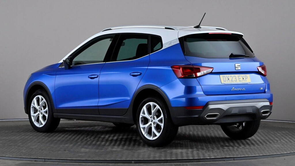 Seat Arona 1.0 Tsi 110 Fr Dsg Blue #4