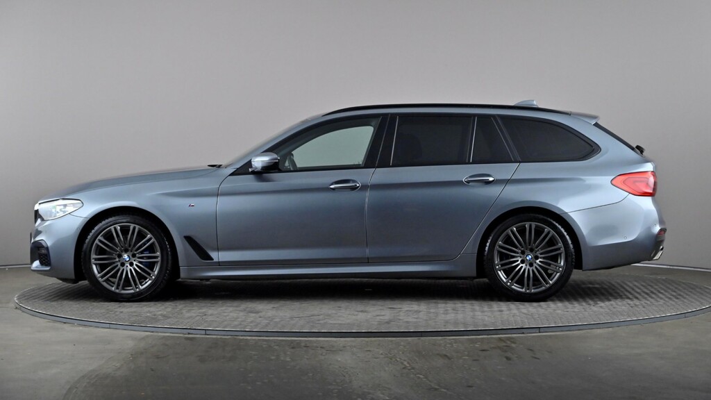 BMW 5 Series 525D M Sport Blue #3
