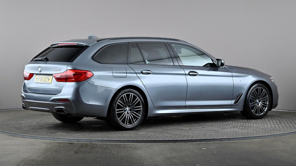 BMW 5 Series 525D M Sport Blue #6