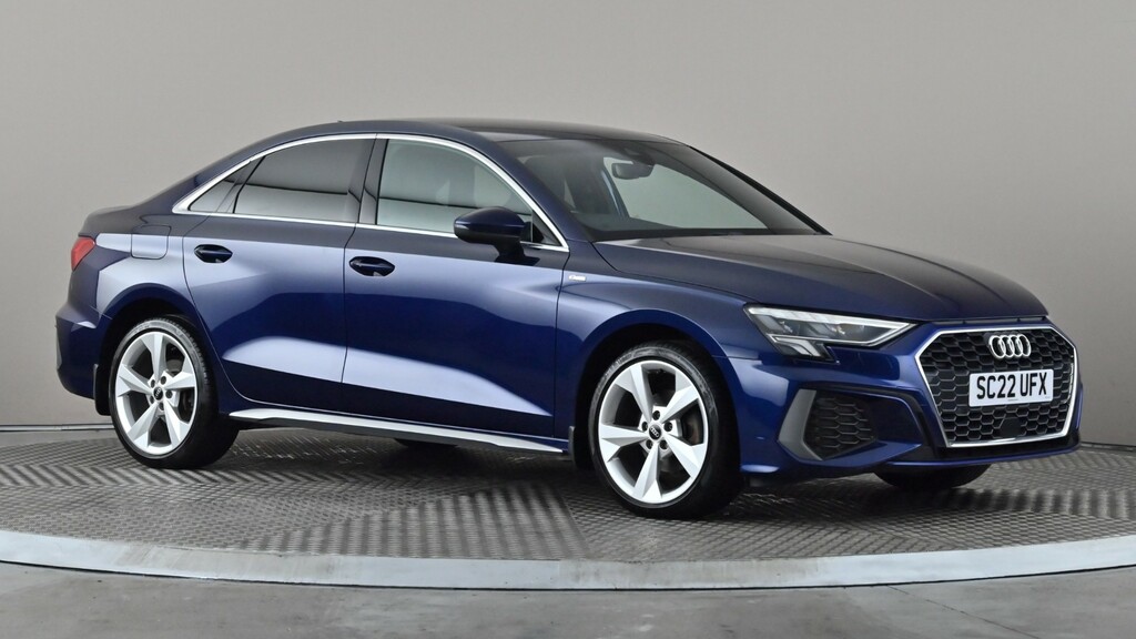 Audi A3 35 Tfsi S Line SC22UFX Blue