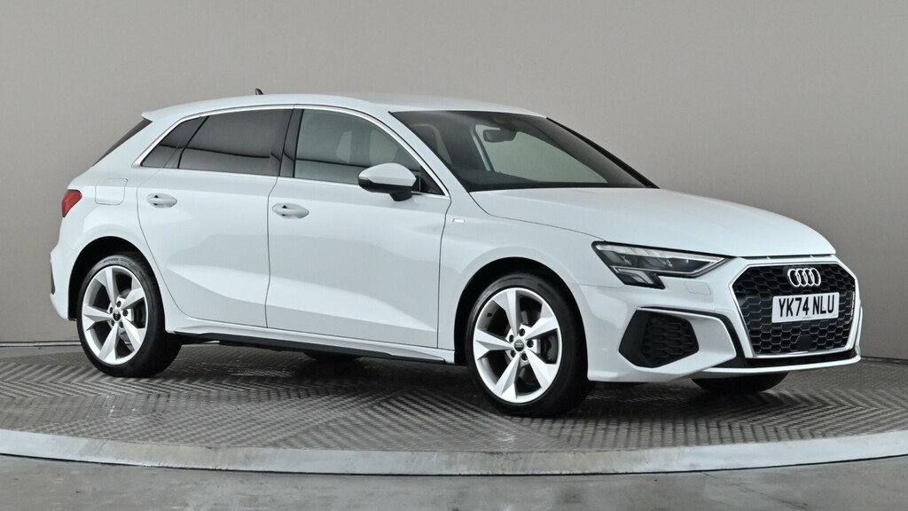 Audi A3 40 Tfsi E S Line S Tronic YK74NLU White