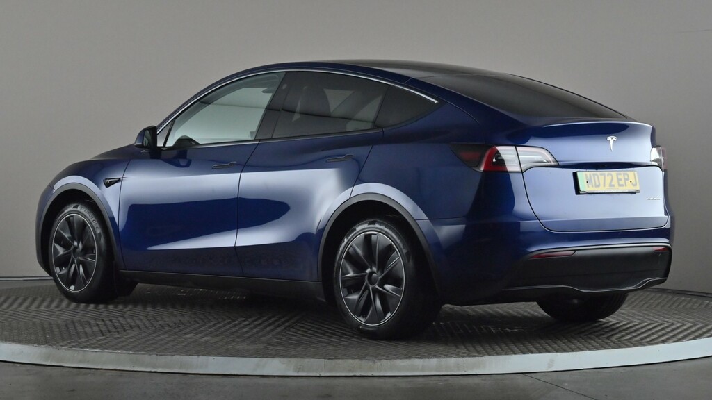 Tesla Model Y Long Range Awd Blue #4