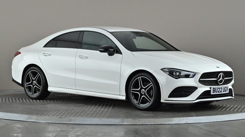 Mercedes-Benz CLA Class Cla 180 Amg Line Premium Tip White