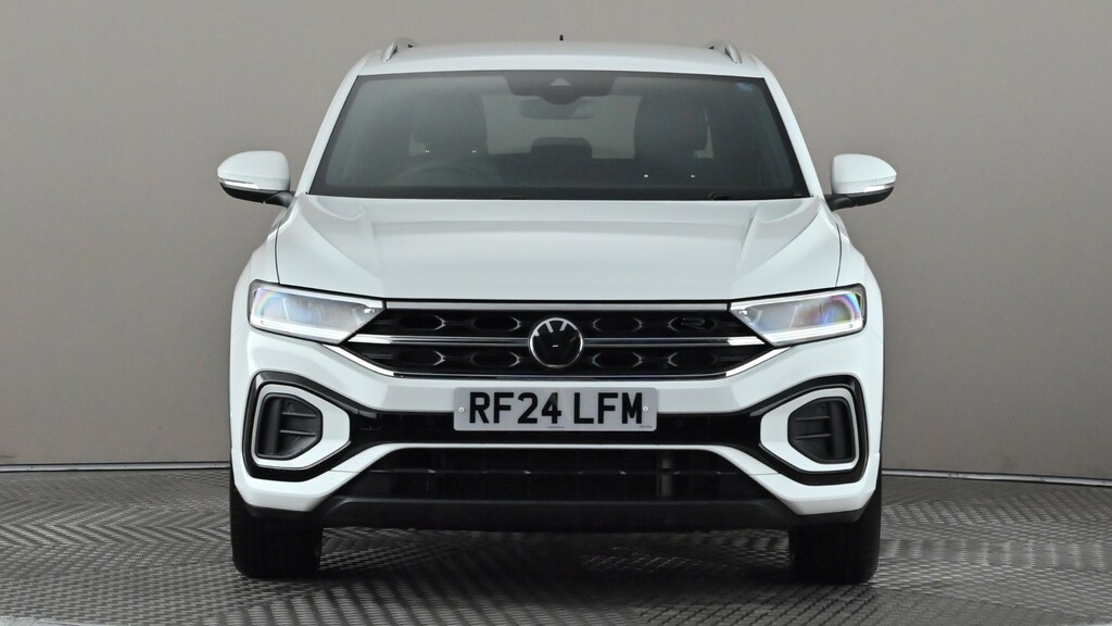 Volkswagen T-Roc 1.5 Tsi R-line Dsg White #2