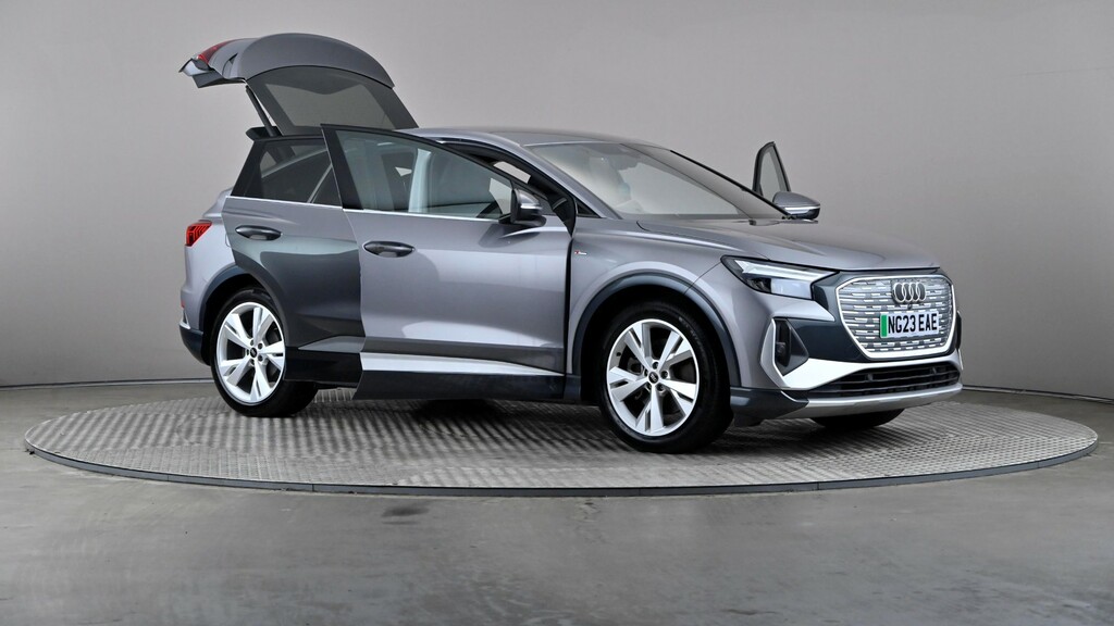 Audi Q4 E Tron Suv Grey #7