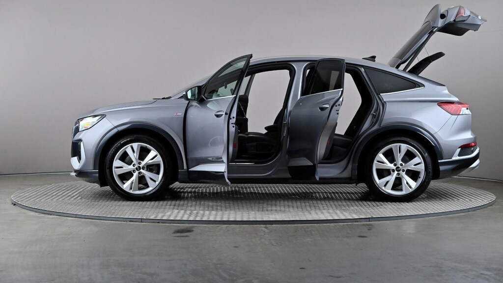 Audi Q4 E Tron Suv Grey #9