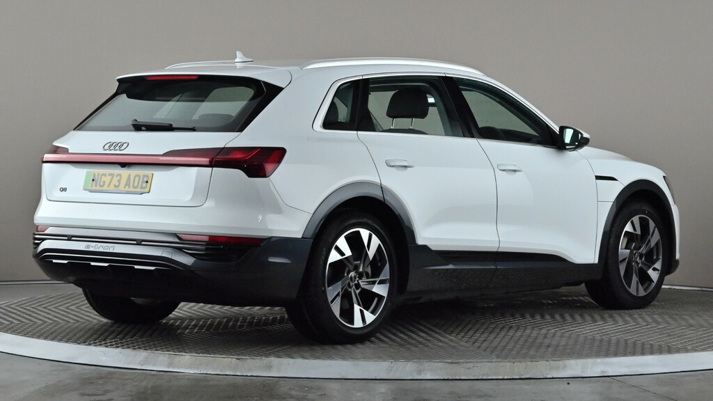 Audi Q8 e tron 300Kw 55 Quattro 114Kwh Sport White #6