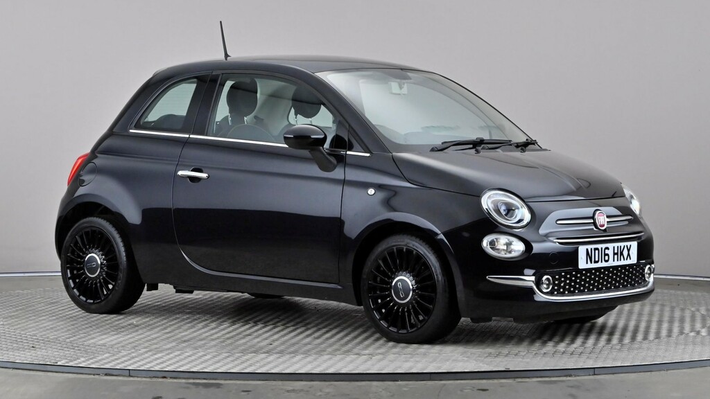 Fiat 500 0.9 Twinair Lounge Black