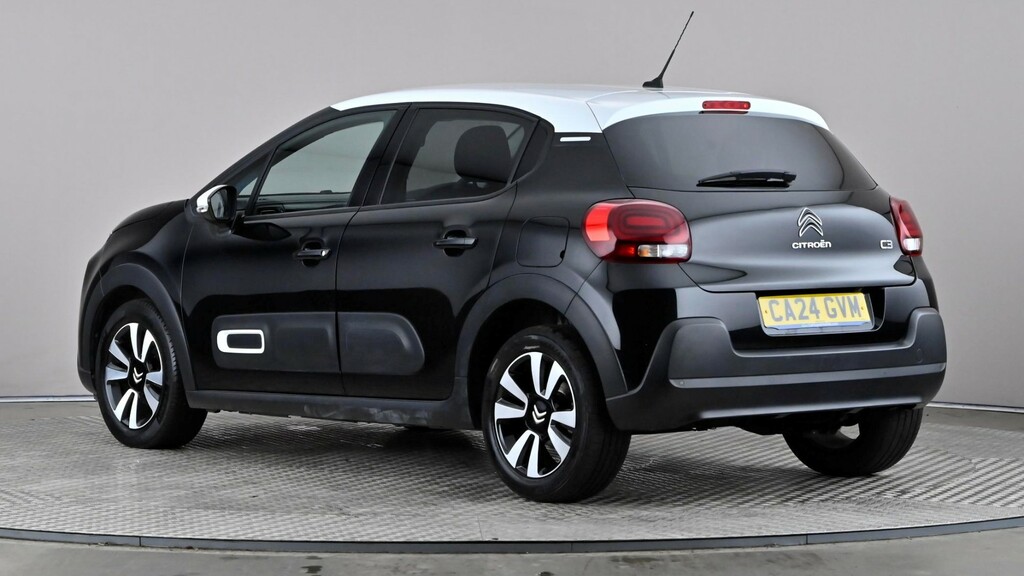 Citroen C3 1.2 Puretech 110 Plus Eat6 Black #4