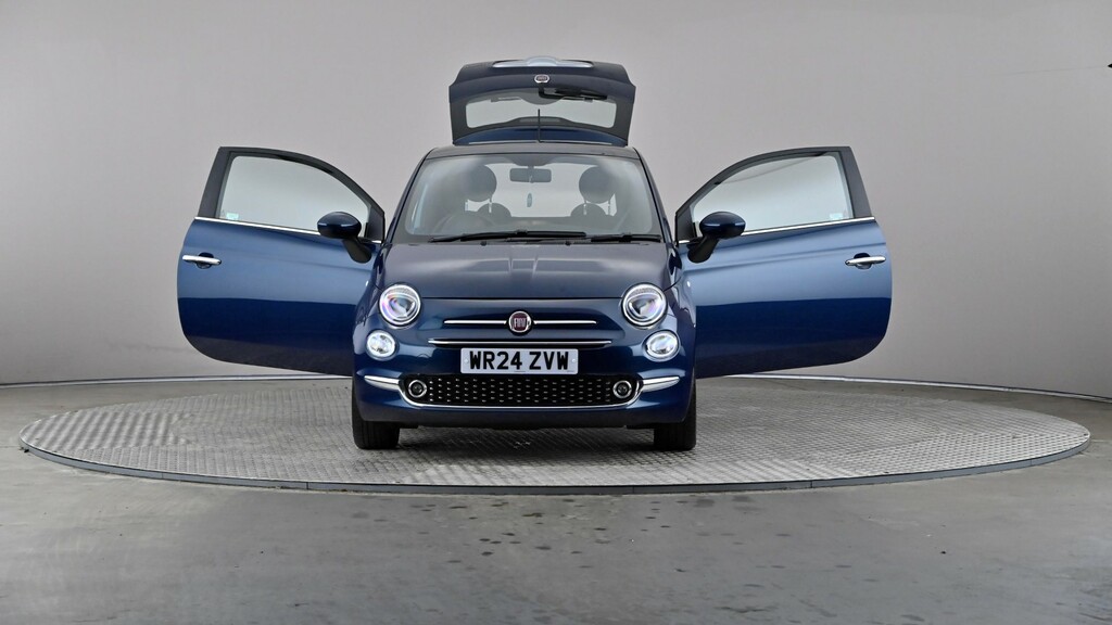 Fiat 500 Hatchback White #8