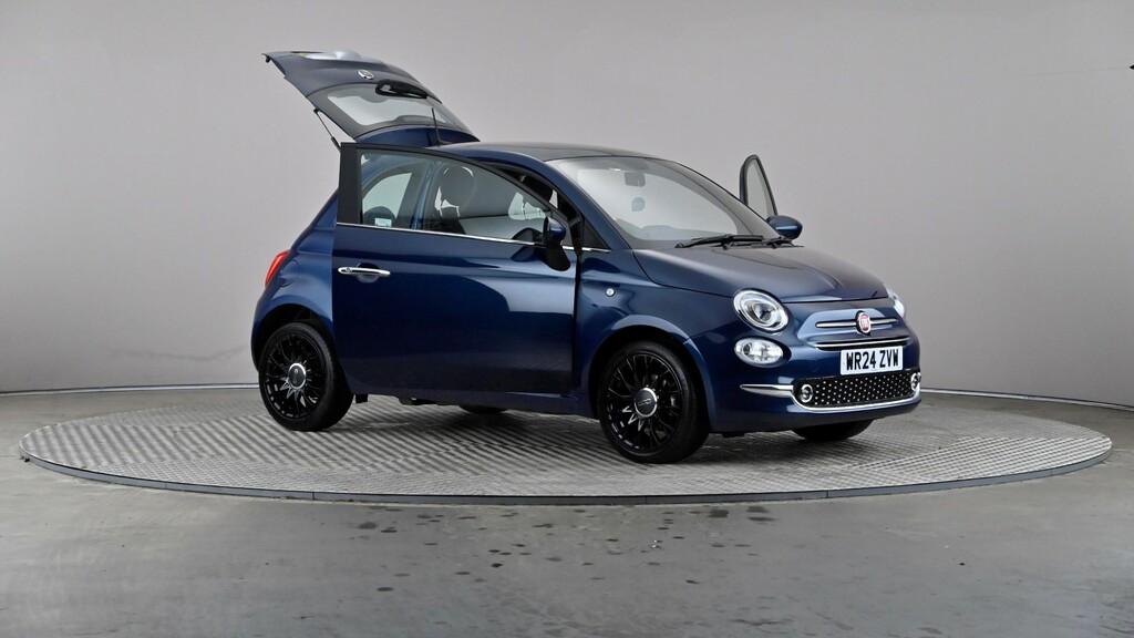 Fiat 500 Hatchback White #7