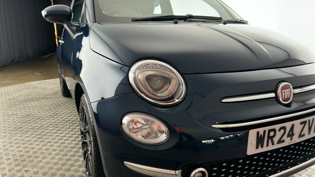Fiat 500 Hatchback White #20