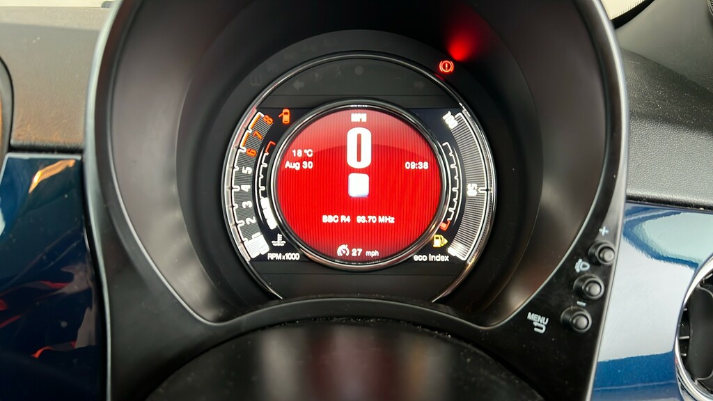 Fiat 500 Hatchback White #15