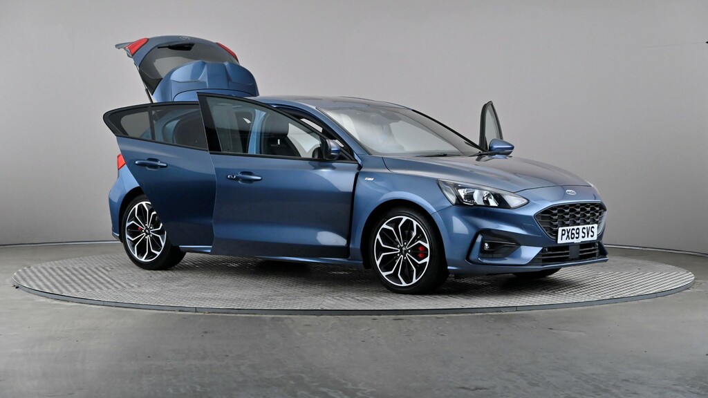 Ford Focus Hatchback Blue #7