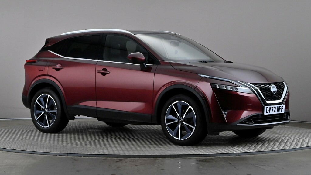 Nissan Qashqai 1.3 Dig-t Mh 158 Tekna Xtronic Red