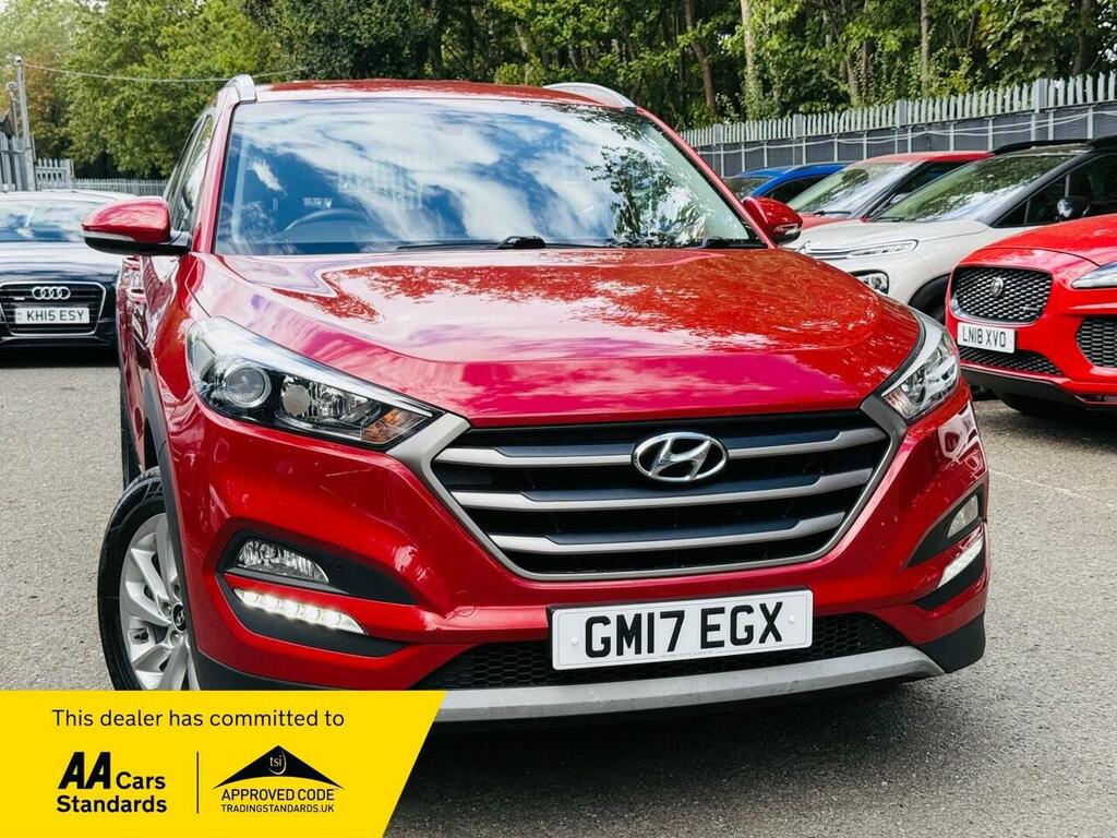 Hyundai Tucson 1.6 Gdi Blue Drive Se Nav Euro 6 Ss Red
