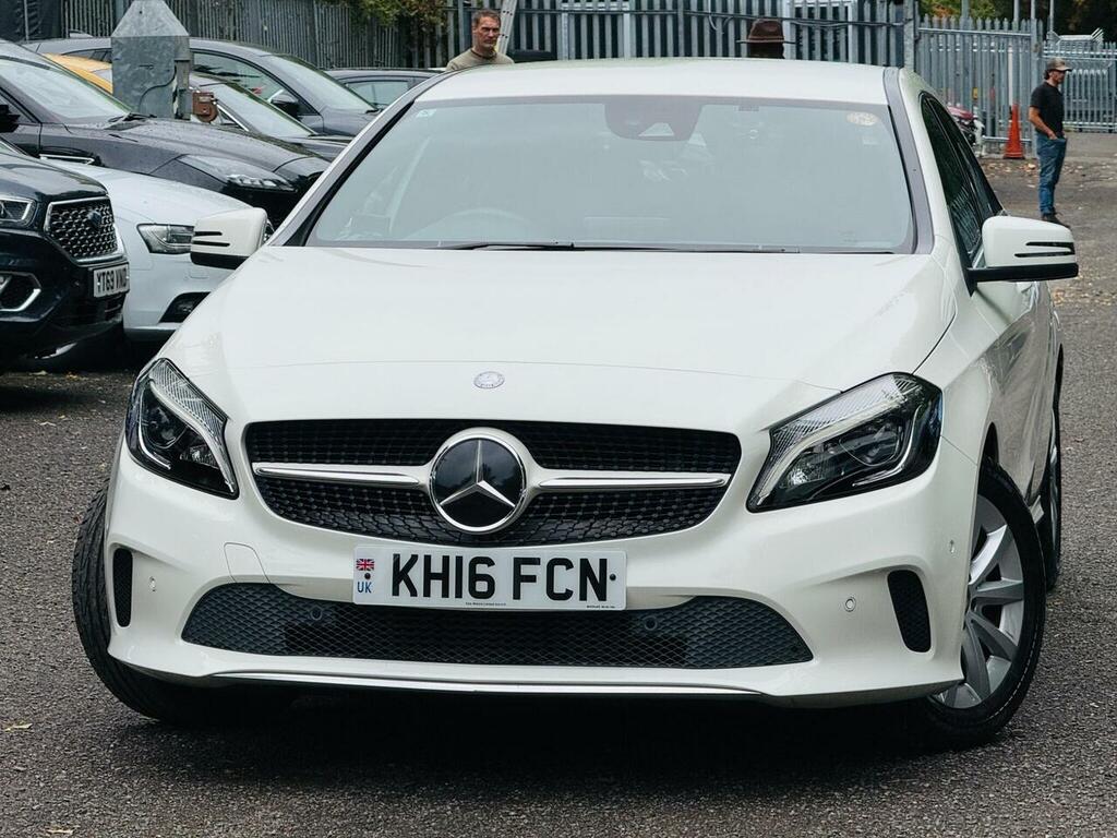 Mercedes-Benz A Class 1.6 A180 Sport Hatchback 7G-dct Euro 6 White #2