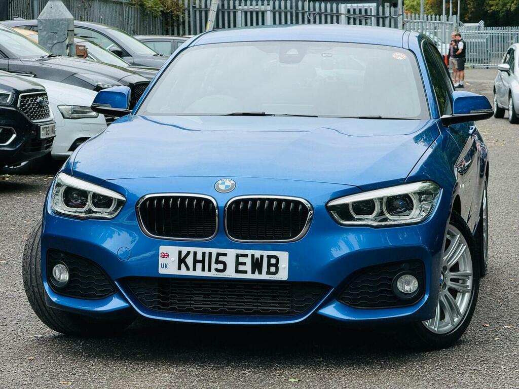 BMW 1 Series 1.6 118I M Sport Hatchback Euro 6 Blue #2