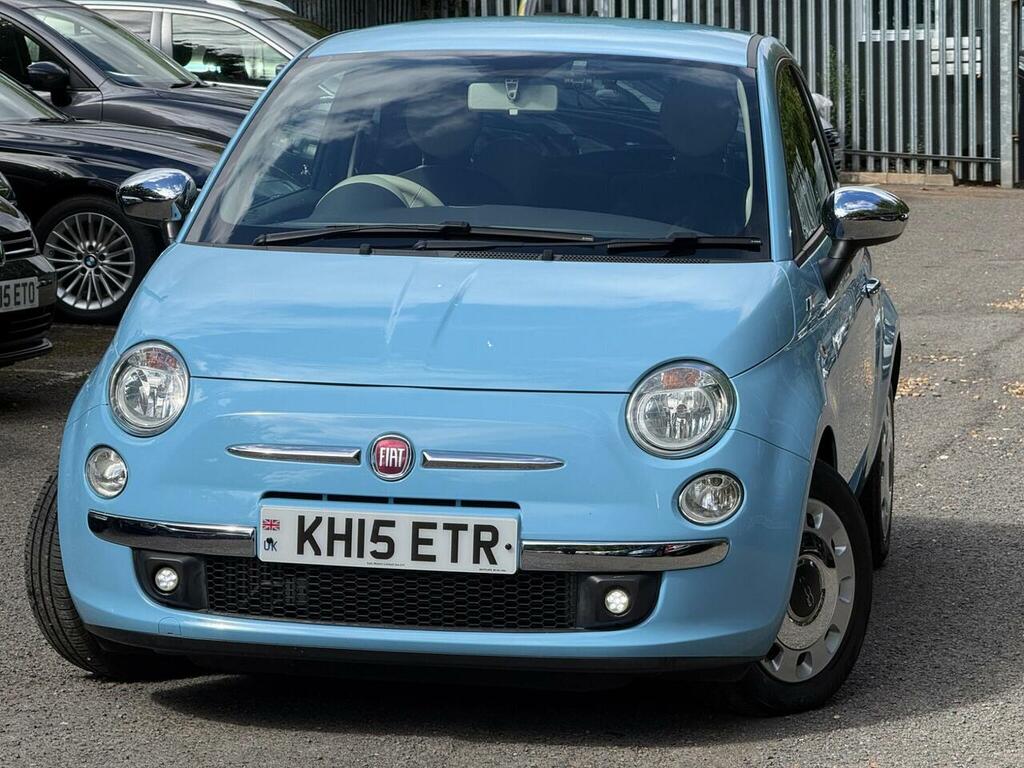 Fiat 500 0.9 Twinair Pop Star Hatchback Dualogic Blue #2