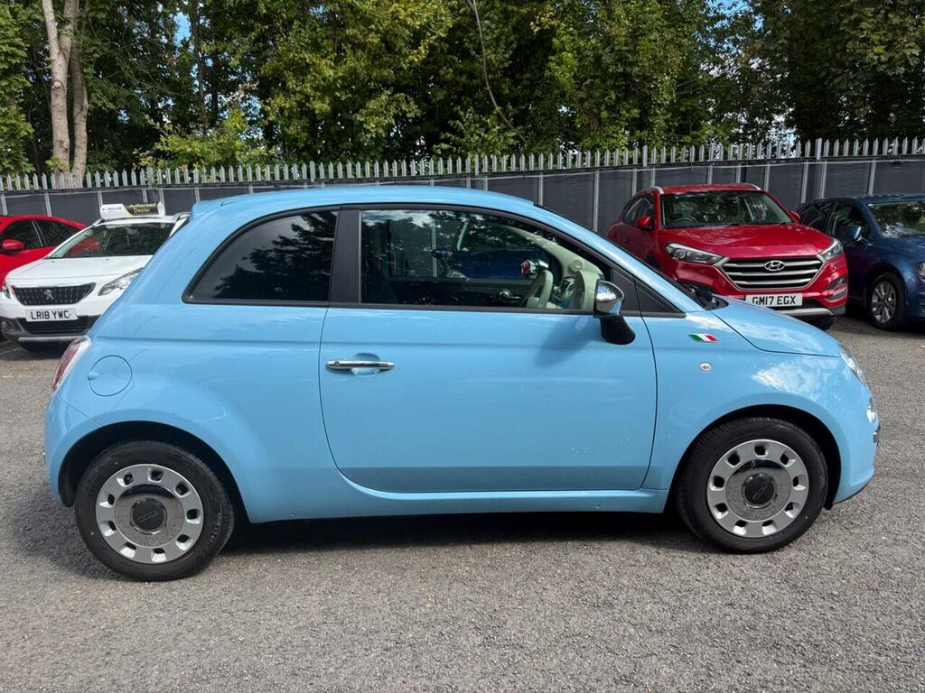 Fiat 500 0.9 Twinair Pop Star Hatchback Dualogic Blue #6