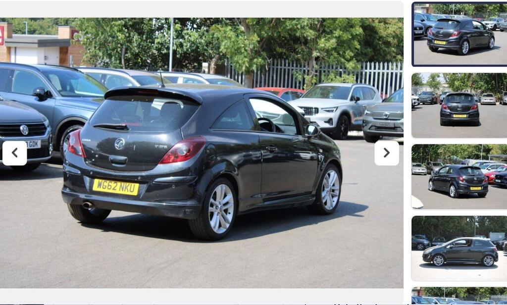 Vauxhall Corsa 1.7 Cdti Ecoflex Sri Euro 5 Black